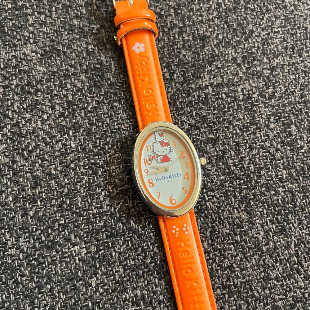 Hello Kitty Orange Watch - image 1